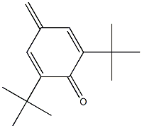 3,5-Di-tert-butyl-1-methylene-2,5-cyclohexadiene-4-one 结构式