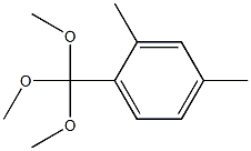 2,4-Dimethylorthobenzoic acid trimethyl ester 结构式