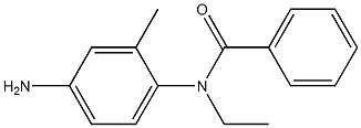 4-(N-Ethyl-N-benzoylamino)-3-methylaniline 结构式