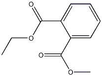 Ethyl methyl phthalate 结构式