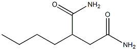 Hexane-1,2-dicarboxamide 结构式