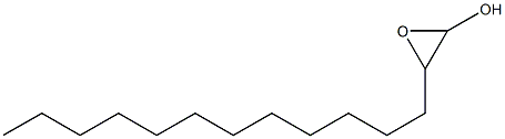 1,2-Epoxytetradecan-1-ol 结构式