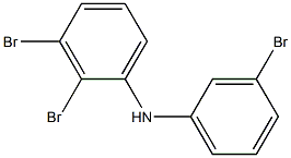 2,3-Dibromophenyl 3-bromophenylamine 结构式