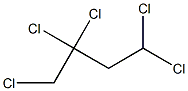 1,1,3,3,4-Pentachlorobutane 结构式