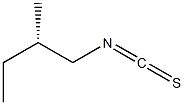 (+)-[(S)-2-Methylbutyl] isothiocyanate 结构式