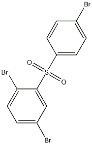 2,5-Dibromophenyl 4-bromophenyl sulfone 结构式