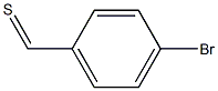 4-Bromobenzenecarbothialdehyde 结构式