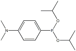 (4-Dimethylaminophenyl)phosphonous acid diisopropyl ester 结构式