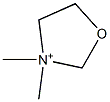 3,3-Dimethyloxazolidin-3-ium 结构式
