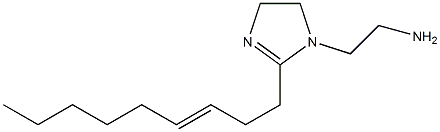 1-(2-Aminoethyl)-2-(3-nonenyl)-2-imidazoline 结构式