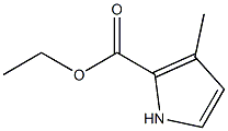 3-Methyl-1H-pyrrole-2-carboxylic acid ethyl ester 结构式