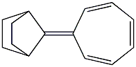 7-(2,4,6-Cycloheptatrien-1-ylidene)bicyclo[2.2.1]heptane 结构式