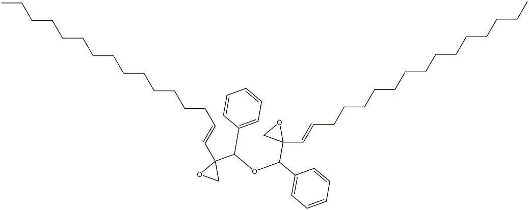 2-(1-Hexadecenyl)phenylglycidyl ether 结构式