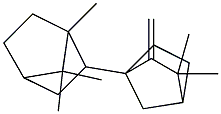 1-Isobornyl-3,3-dimethyl-2-methylenenorbornane 结构式