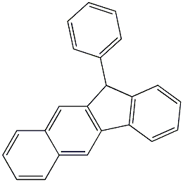 11-Phenyl-11H-benzo[b]fluorene 结构式