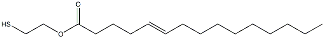 5-Pentadecenoic acid 2-mercaptoethyl ester 结构式