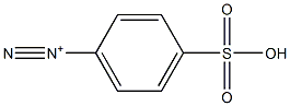 4-Sulfobenzenediazonium 结构式