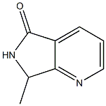 7-Methyl-6,7-dihydro-5H-pyrrolo[3,4-b]pyridin-5-one 结构式