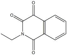 2-Ethyl-1,2,3,4-tetrahydroisoquinoline-1,3,4-trione 结构式