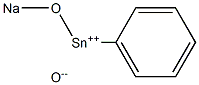 Phenyl(sodiooxy)tin(IV) oxide 结构式