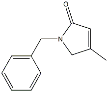 1-Benzyl-4-methyl-3-pyrrolin-2-one 结构式