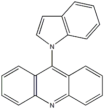 9-(1H-Indol-1-yl)acridine 结构式