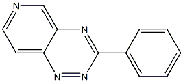 3-Phenylpyrido[3,4-e]-1,2,4-triazine 结构式