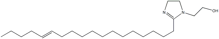 2-(13-Octadecenyl)-2-imidazoline-1-ethanol 结构式