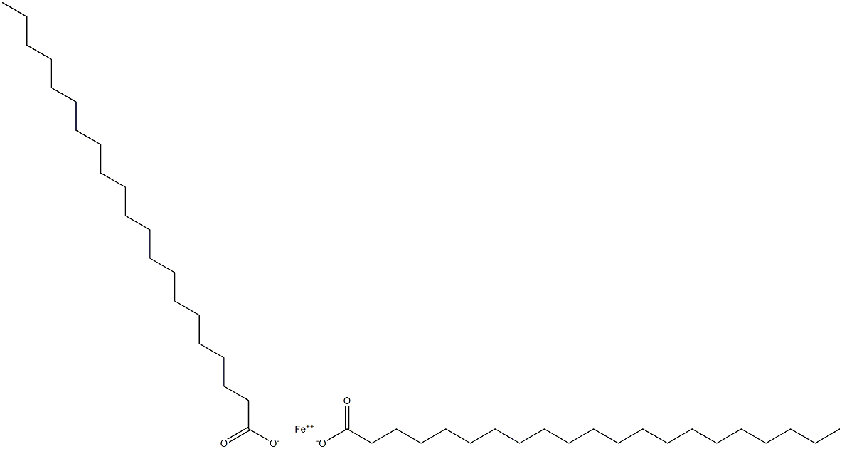 Dihenicosanoic acid iron(II) salt 结构式