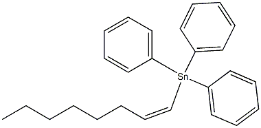 (Z)-1-Octenyltriphenylstannane 结构式
