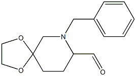 1-Benzyl-5,5-(ethylenedioxy)-2-piperidinecarbaldehyde 结构式