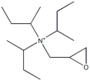 Tri-sec-butylglycidylaminium 结构式