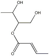 Crotonic acid 2-hydroxy-1-hydroxymethylpropyl ester 结构式