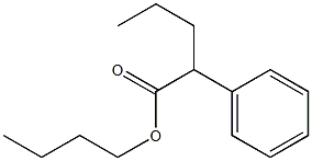 2-Phenylpentanoic acid butyl ester 结构式