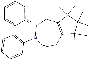 (7S)-6,7-Diphenyl-1,1,2,2,3,3-hexamethyl-2,3,4,6,7,8-hexahydro-1H-5-oxa-6-azaazulene 结构式