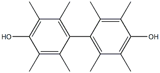 2,2',3,3',5,5',6,6'-Octamethyl-1,1'-biphenyl-4,4'-diol 结构式