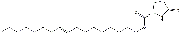 (S)-5-Oxopyrrolidine-2-carboxylic acid 9-heptadecenyl ester 结构式