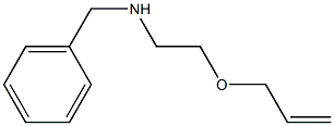 Allyl 2-(benzylamino)ethyl ether 结构式