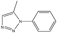5-Methyl-1-phenyl-1H-1,2,3-triazole 结构式