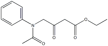 4-(Phenylacetylamino)-3-oxobutyric acid ethyl ester 结构式