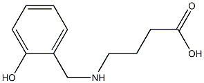 4-(Salicylamino)butyric acid 结构式