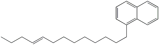 1-(9-Tridecenyl)naphthalene 结构式