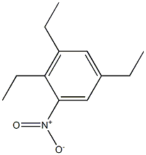 2,3,5-Triethyl-1-nitrobenzene 结构式