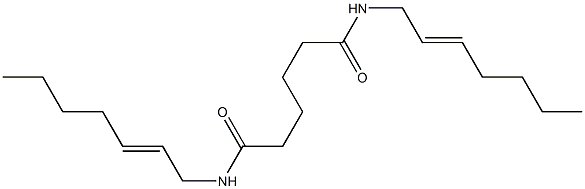 N,N'-Di(2-heptenyl)adipamide 结构式