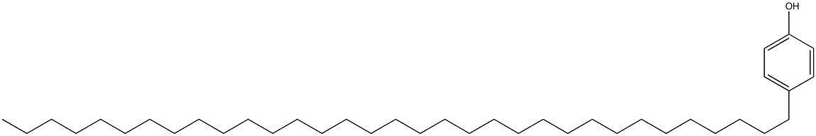 4-(Tritriacontan-1-yl)phenol 结构式