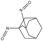 1,3-Dinitrosoadamantane 结构式