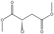 [S,(-)]-Chlorosuccinic acid dimethyl ester 结构式