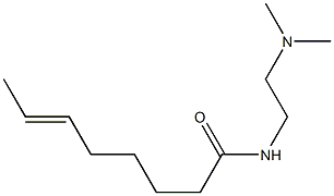 N-[2-(Dimethylamino)ethyl]-6-octenamide 结构式