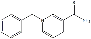 1-Benzyl-1,4-dihydropyridine-3-carbothioamide 结构式