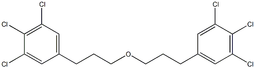 3,4,5-Trichlorophenylpropyl ether 结构式